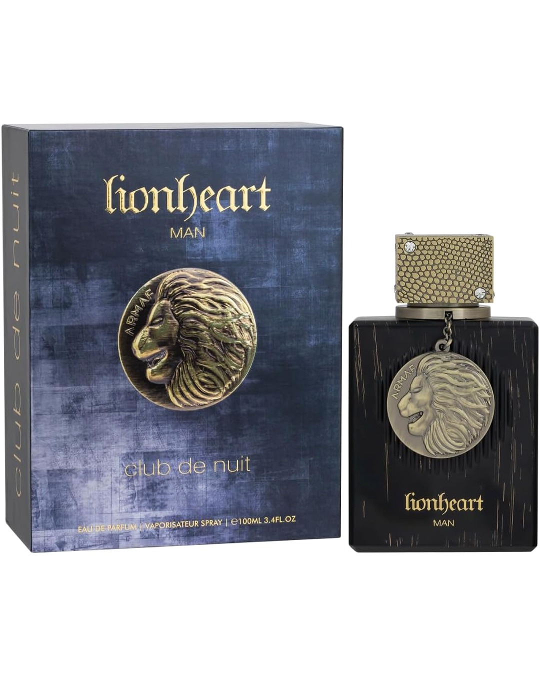 Armaf "Club De Nuit Lion Heart Edp SPR 3.4 Floz (Clean) — 2 of 3