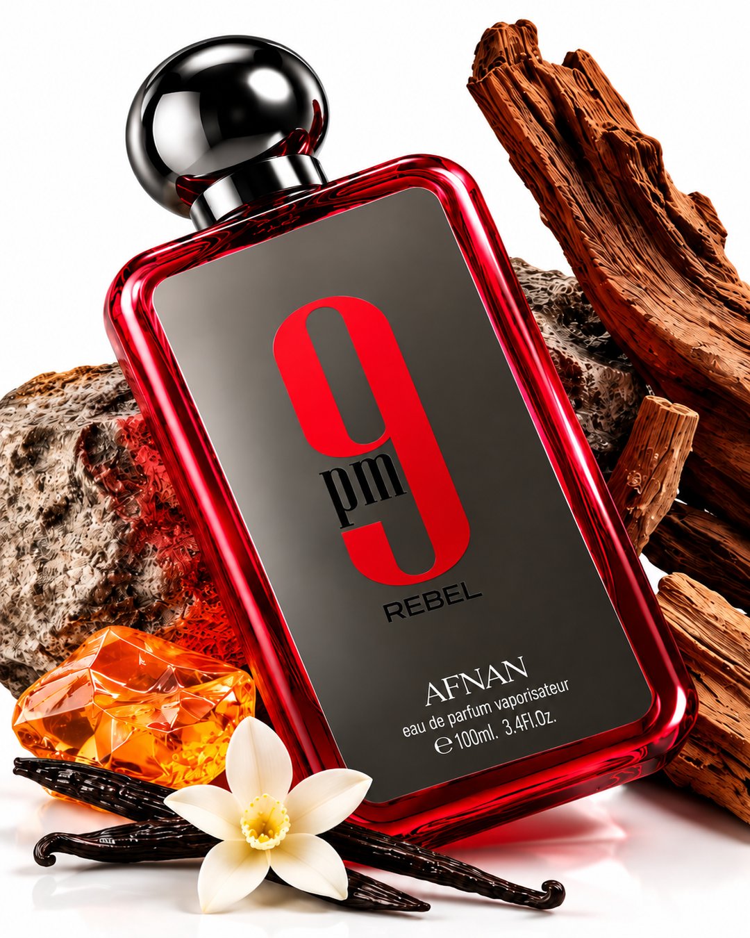Afnan 9 PM Rebel Unisex Eau De Parfum, 3.4 Fl. Oz — 2 of 3