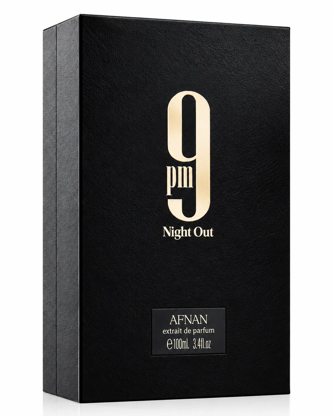 Afnan 9 PM Night Out Unisex Extrait de Parfum, 3.4 Fl. Oz
